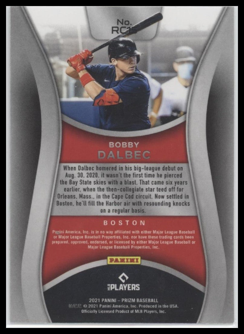 2021 Panini Prizm Bobby Dalbec Boston Red Sox #RC15