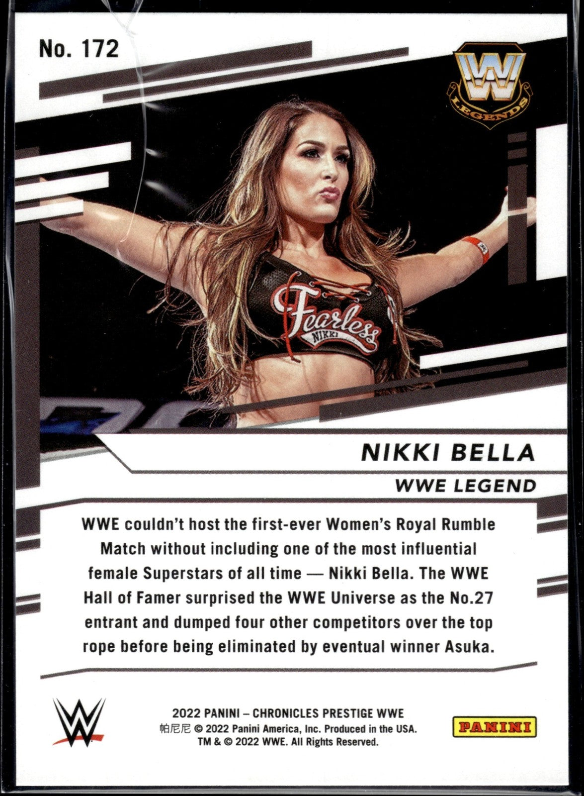 2022 Panini Chronicles WWE Nikki Bella #172