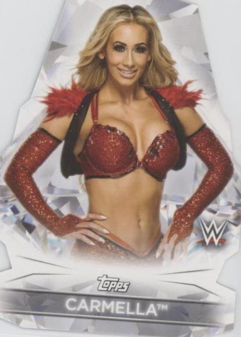 2021 Topps WWE Women's Division - Diamond Cuts Carmella #DC-7