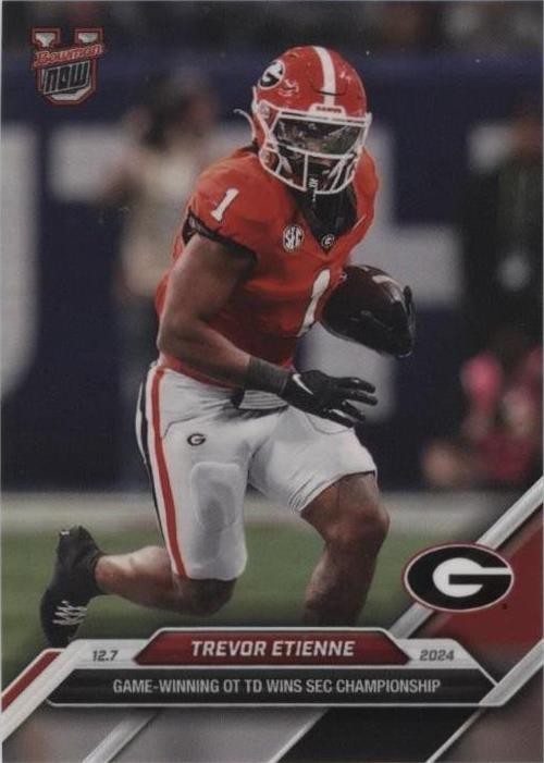 2024 Topps Bowman U Football - Trevor Etienne #54 (RC) Georgia