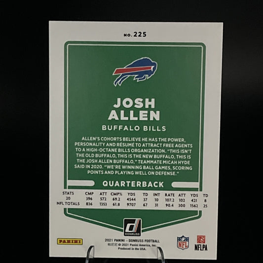 2021 Panini Donruss - Photo Variation Josh Allen #225
