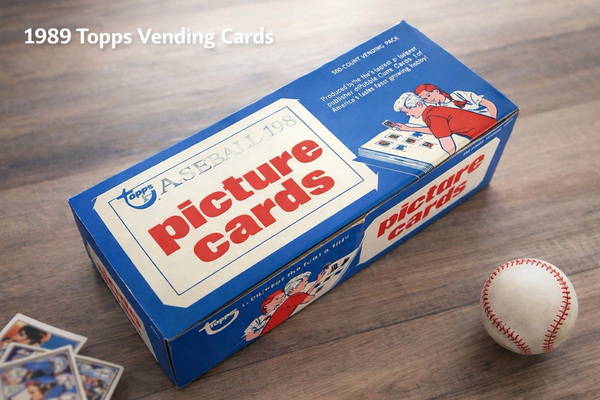 1989 Topps Baseball Vending Box 500ct From Sealed Case