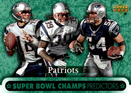 2007 Upper Deck New England Patriots #SBP-19 Predictors: Super Bowl Champs