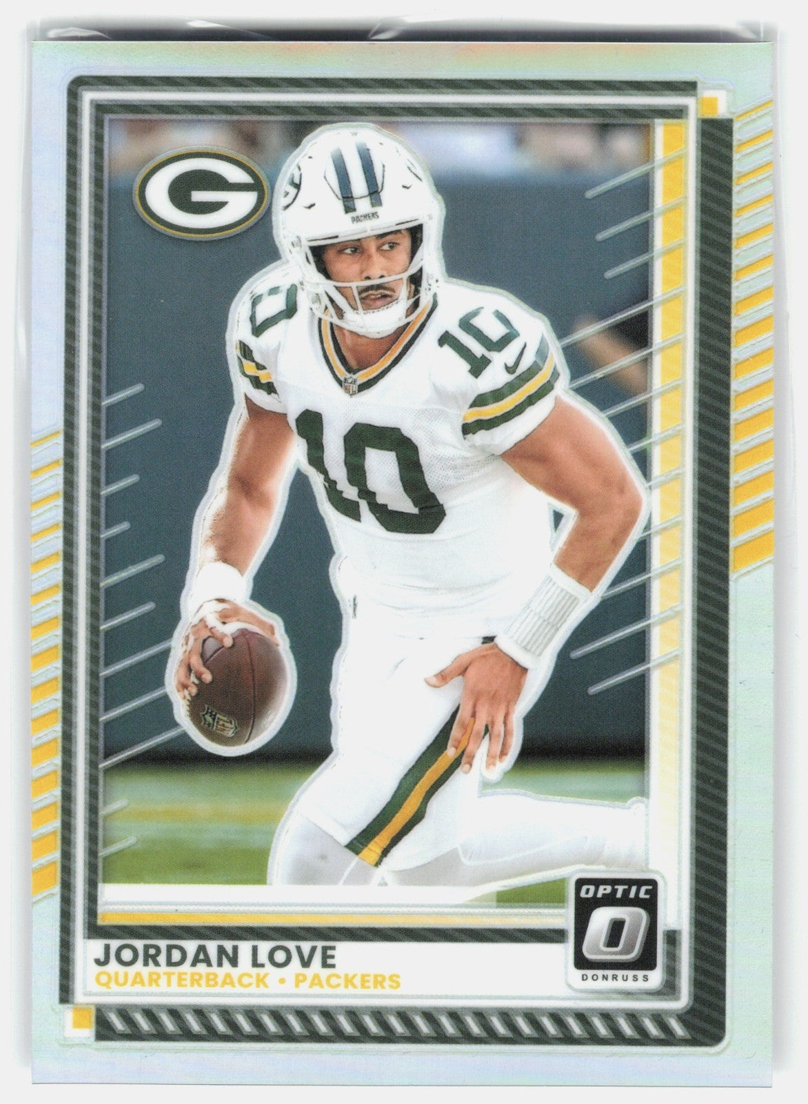 2025 Panini Donruss Optic Jordan Love Chrome #177 Packers
