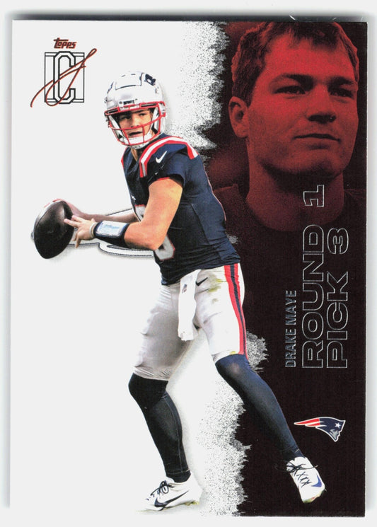 2025 Topps Signature Class Drake Maye #38 Veteran Patriots