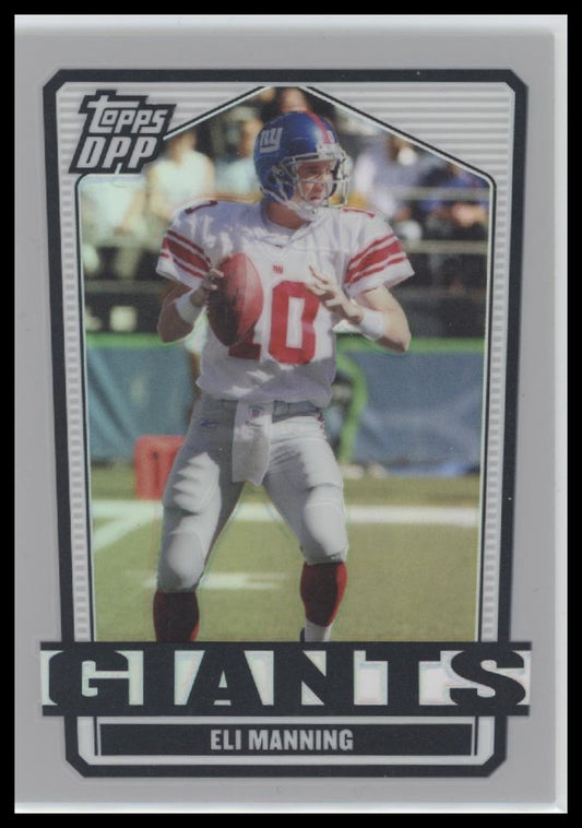 2007 Topps Draft Picks & Prospects Eli Manning New York Giants