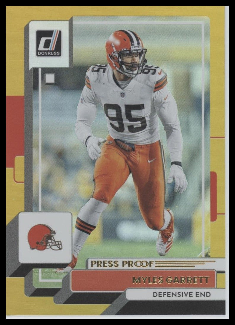 2022 Donruss Myles Garrett Cleveland Browns