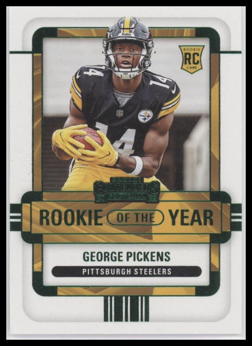 2022 Panini Contenders George Pickens Pittsburgh Steelers