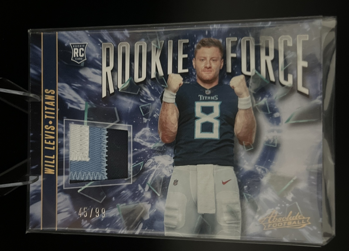 2023 Panini Absolute - Rookie Force Will Levis #RF-4 Holo Silver /49 (MEM, RC)
