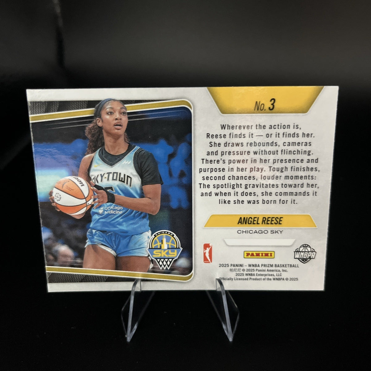 2025 Panini Prizm WNBA - Top Tier Angel Reese #3