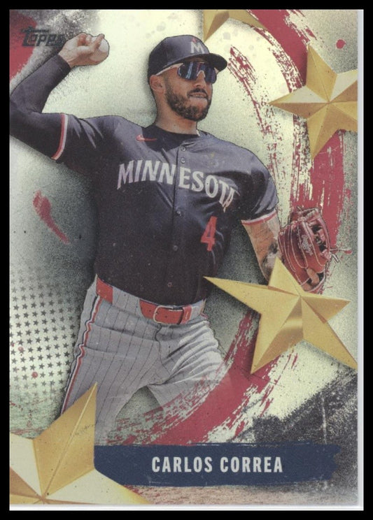 2025 Topps Carlos Correa Minnesota Twins #SMLB-28
