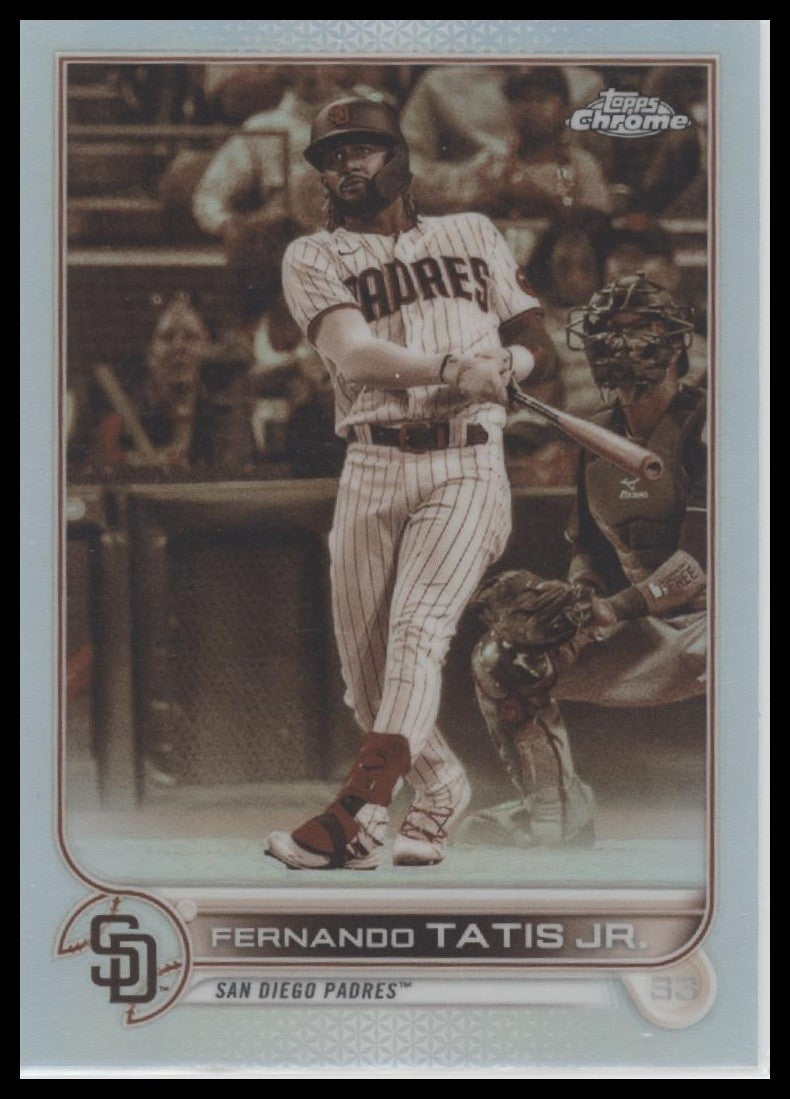 Fernando Tatis Jr. 2022 Topps Chrome  Sepia #150
