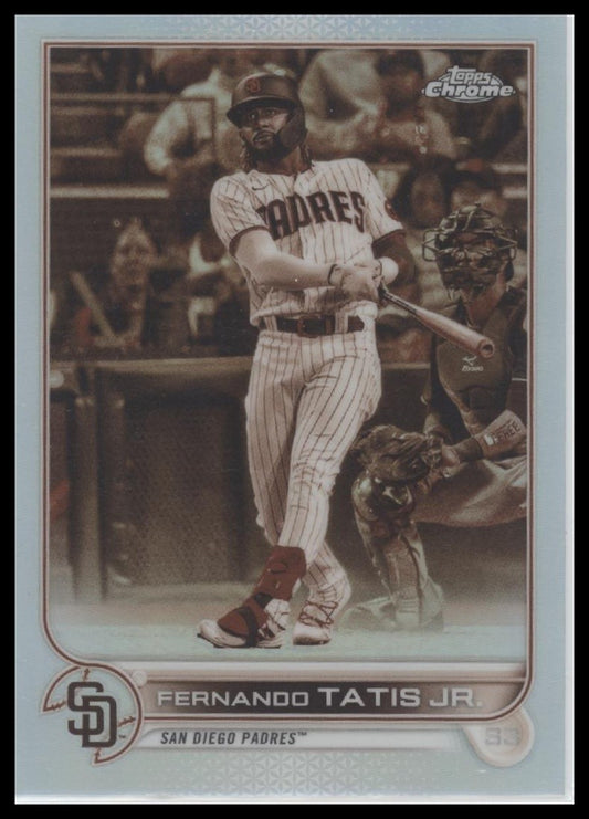 Fernando Tatis Jr. 2022 Topps Chrome  Sepia #150