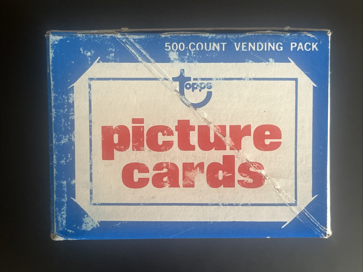 1989 Topps Baseball Vending Box 500ct From Sealed Case