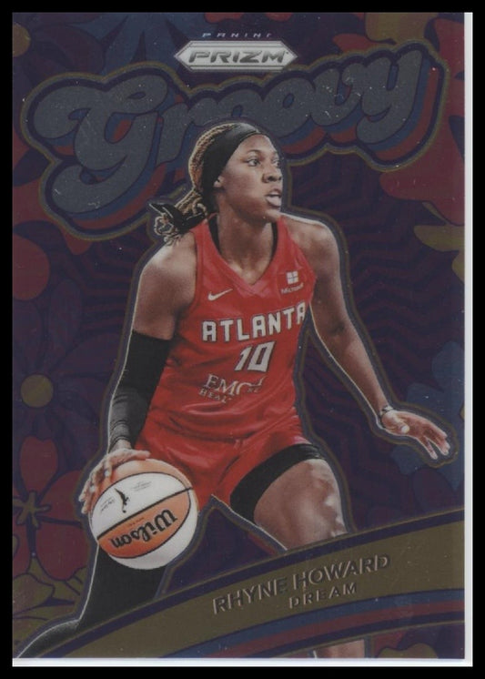 2024 Panini Prizm WNBA #9 Rhyne Howard Groovy