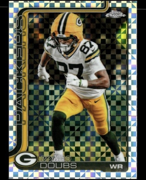 2025 Topps Chrome Romeo Doubs #106 Packers