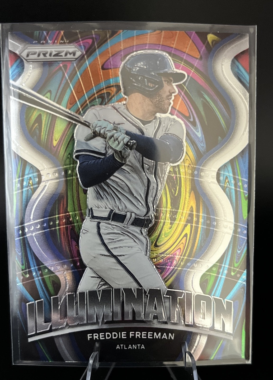 2022 Panini Prizm - Illumination Freddie Freeman #IL-8 Silver Prizm