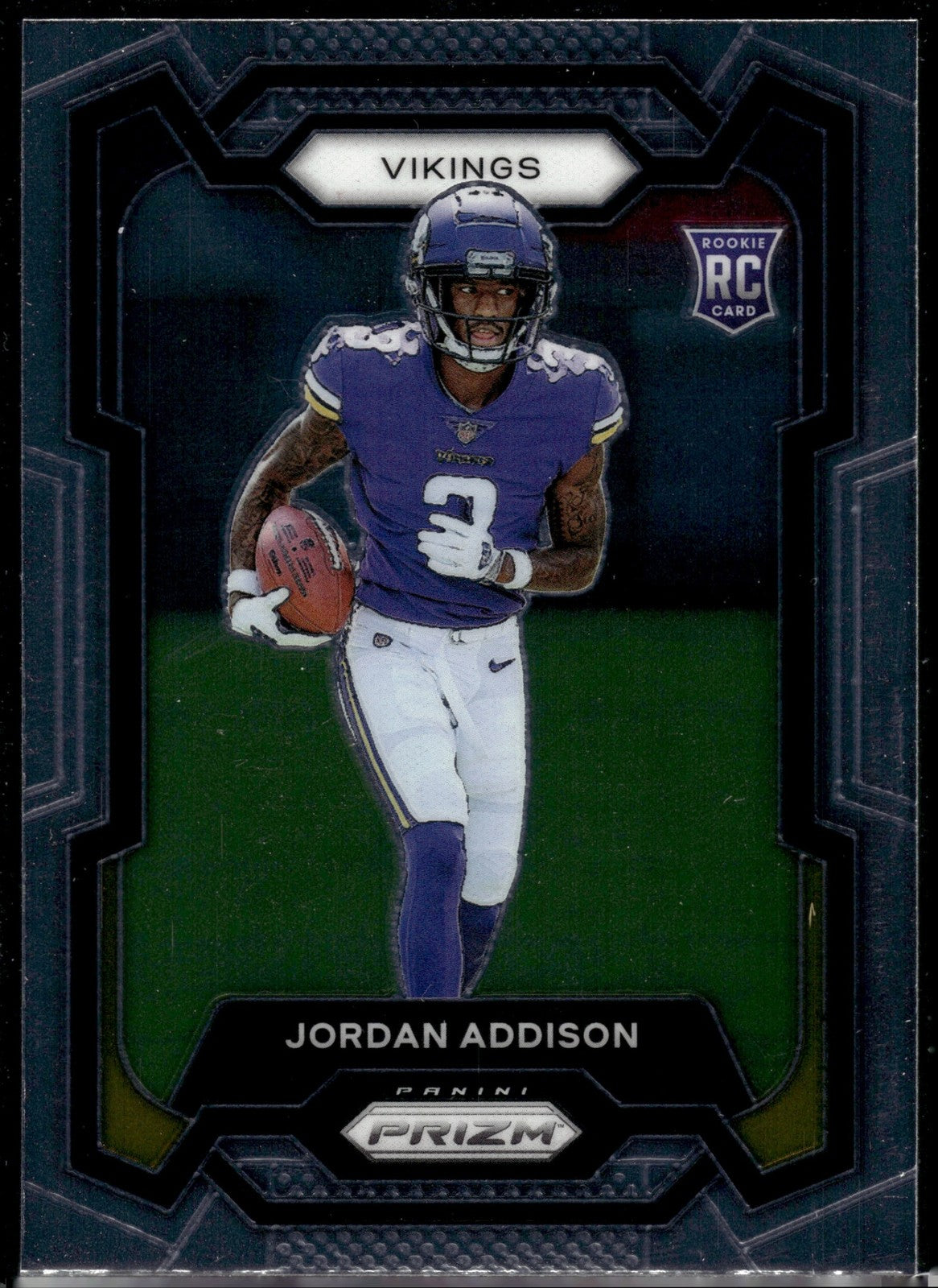2023 Panini Prizm Jordan Addison #368 RC Vikings