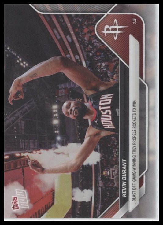 2025 Kevin Durant 2025-26 Topps Now #115  Near Mint or Better