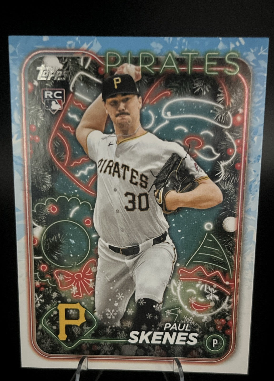 2024 Topps Holiday - Paul Skenes #H165 (RC)