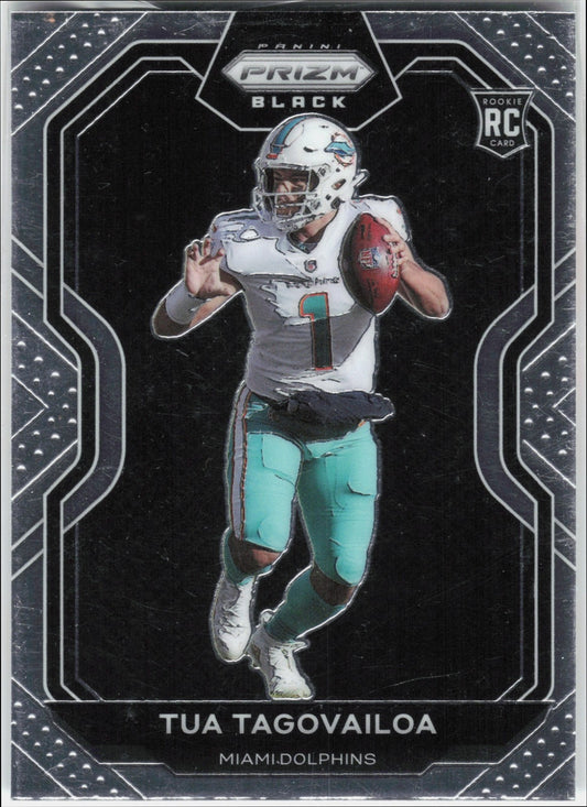 2020 Panini Chronicles Tua Tagovailoa #PB-2 Prizm Black RC Dolphins