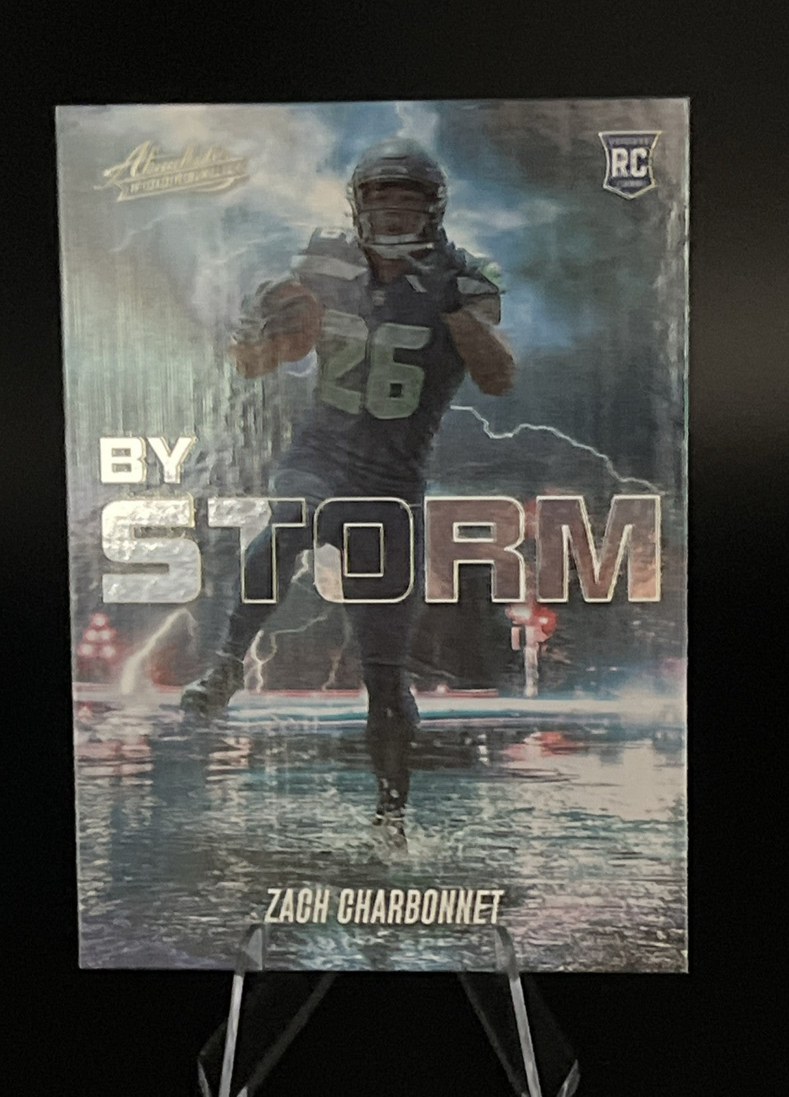 2023 Panini Absolute - By Storm Zach Charbonnet #BST-19 (RC)