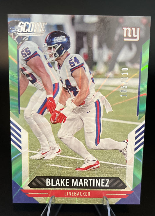 2021 Score - Blake Martinez #64 Spokes /110