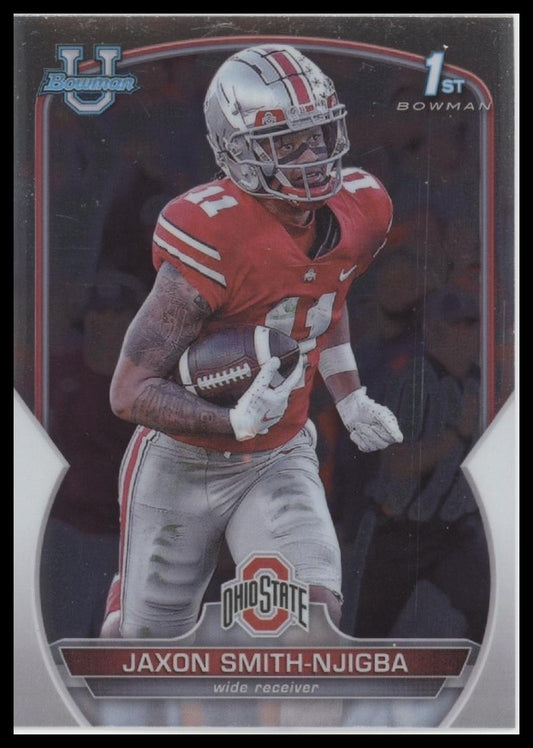 Jaxon Smith-Njigba 2022 Bowman University Chrome #78