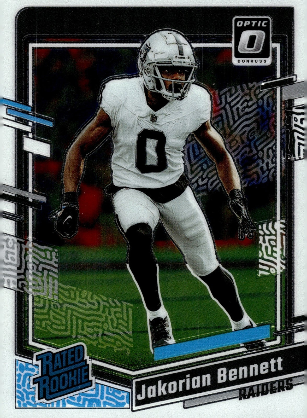 2023 Panini Donruss Optic Jakorian Bennett #259 RC Rated Rookie Raiders