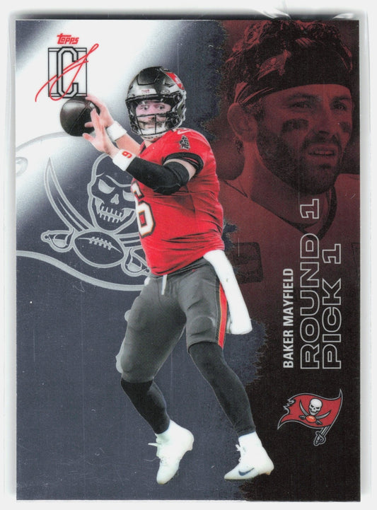 2025 Topps Signature Class Baker Mayfield #50 Chrome Veteran Refractor
