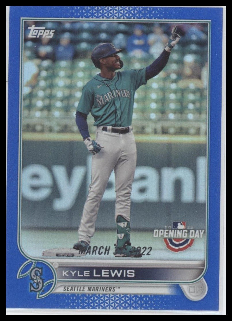 Kyle Lewis 2022 Topps Opening Day Blue #87