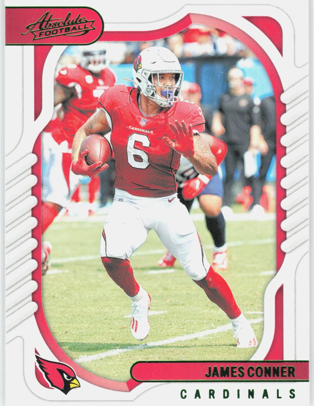 2022 Panini Absolute James Conner #9 Green Cardinals