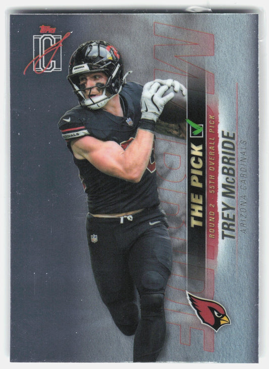 2025 Topps Signature Class Trey McBride #TP-1 The Pick Cardinals