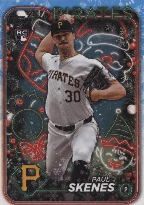 2024 Topps Holiday - Paul Skenes #H165 (RC)